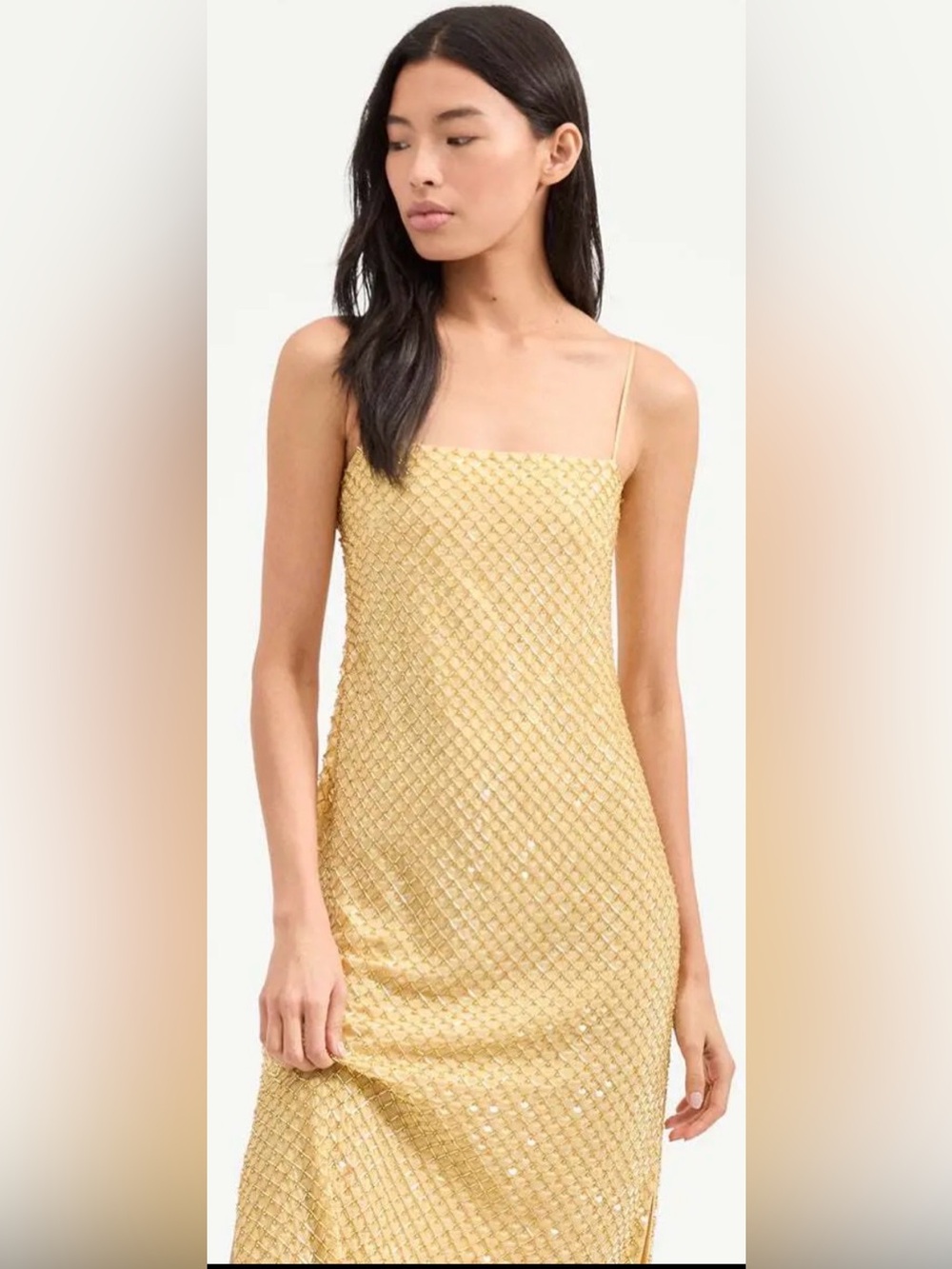 Veronica Beard Petra Sequin Midi Dress - Picture 2 of 16